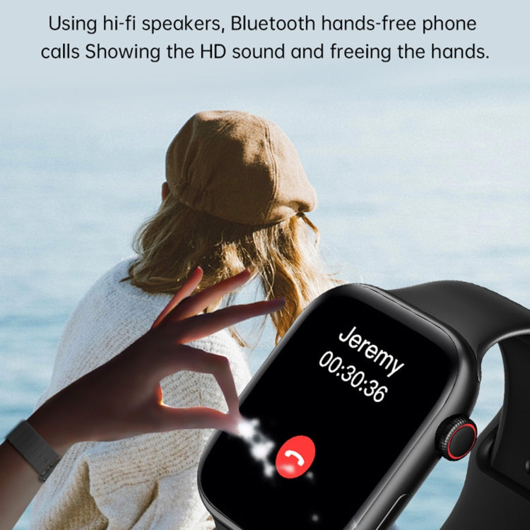 Smartwatch sportivo fitness WS11 MAX da 2,2 pollici, supporto chiamata Bluetooth / sonno / ossigeno nel sangue / frequenza cardiaca / monitoraggio della pressione sanguigna