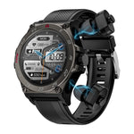 Smartwatch sportivo LC18 da 1,53 pollici IP67 BT5.0 con auricolari, supporto per chiamate Bluetooth/sonno/ossigeno nel sangue/frequenza cardiaca/monitoraggio della pressione sanguigna