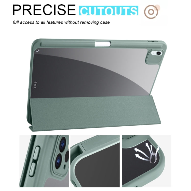 Custodia per tablet in pelle intelligente acrilica 3 pieghe, For iPad Air 11 2026 / 2024 / 2025, For iPad Pro 13 2025 / 2024, For iPad Pro 11 2025 / 2024