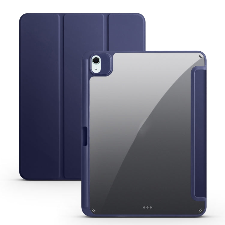 Custodia per tablet in pelle intelligente acrilica 3 pieghe, For iPad Air 11 2026 / 2024 / 2025, For iPad Pro 13 2025 / 2024, For iPad Pro 11 2025 / 2024