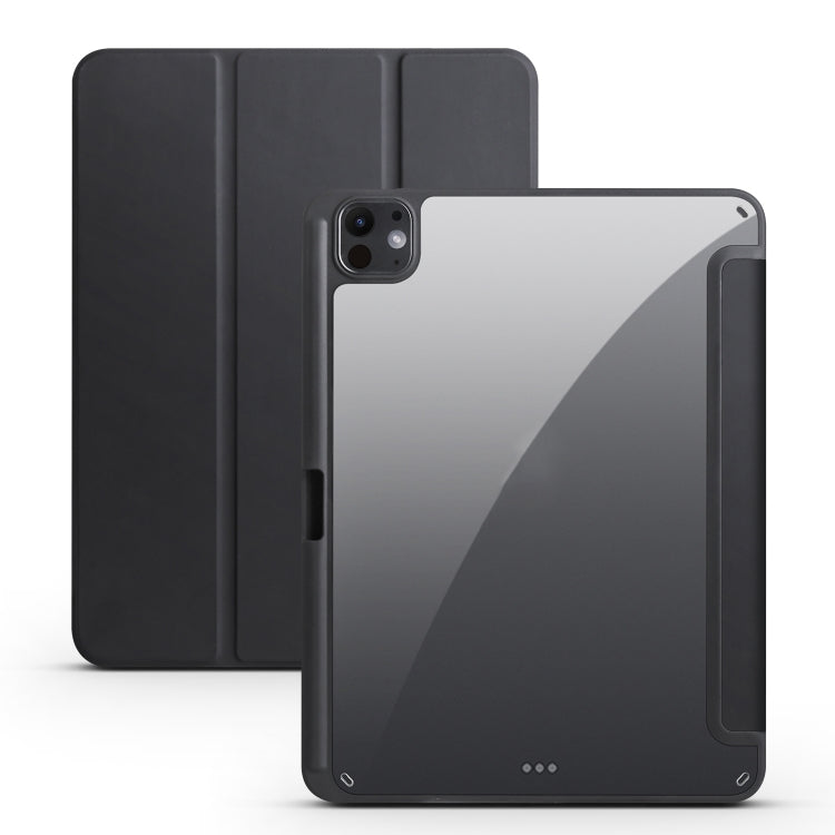 Custodia per tablet in pelle intelligente acrilica 3 pieghe, For iPad Air 11 2026 / 2024 / 2025, For iPad Pro 13 2025 / 2024, For iPad Pro 11 2025 / 2024