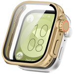 Custodia protettiva per orologio a copertura totale con pellicola in vetro temperato e PC, For Huawei Watch Fit3