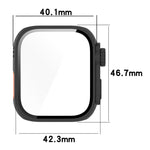 Custodia protettiva per orologio a copertura totale con pellicola in vetro temperato e PC, For Huawei Watch Fit3
