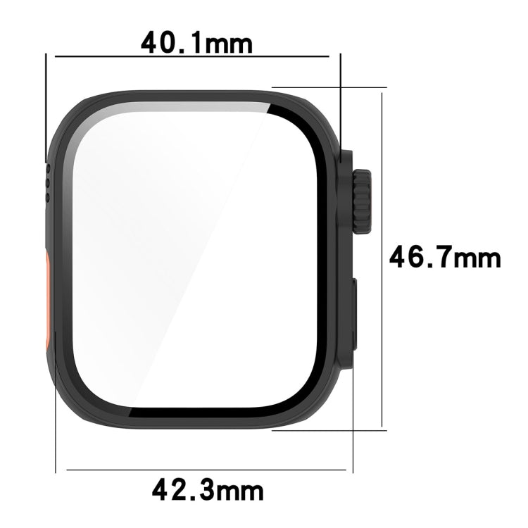 Custodia protettiva per orologio a copertura totale con pellicola in vetro temperato e PC, For Huawei Watch Fit3