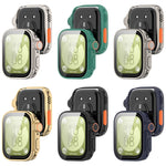 Custodia protettiva per orologio a copertura totale con pellicola in vetro temperato e PC, For Huawei Watch Fit3
