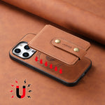 Custodia per telefono in pelle con porta carte magnetica MagSafe Denior D14 NK modello retrò, For iPhone 13 Pro Max, For iPhone 13 Pro, For iPhone 12/12 Pro, For iPhone 12 Pro Max