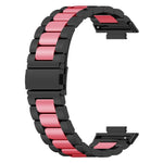 Cinturino per orologio in metallo in acciaio inossidabile con tre perline, For Huawei Watch Fit 5 / Fit 5 Pro / Fit 4 / Fit 3