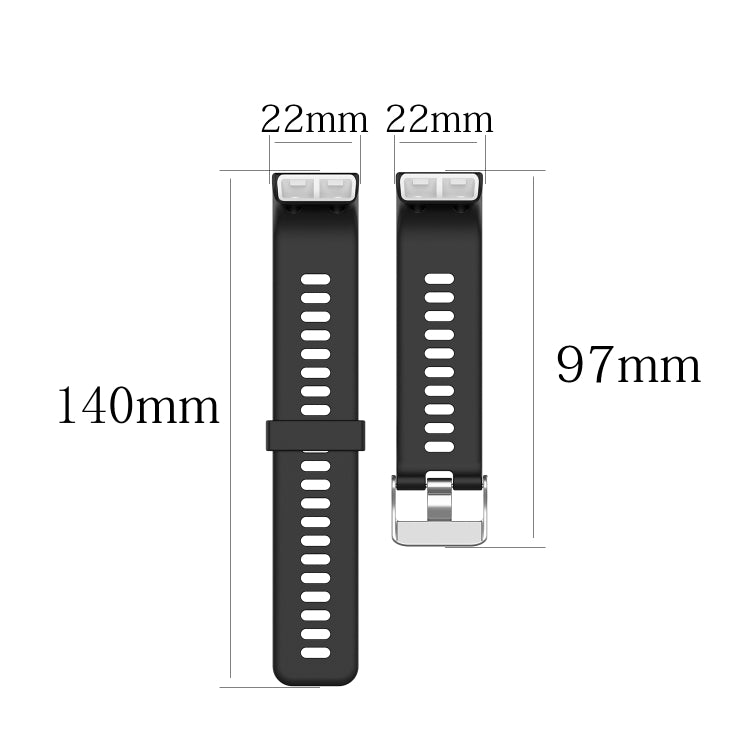 Cinturino da polso in silicone, For Garmin Forerunner 35/30/35J/ForeAthlete 35J