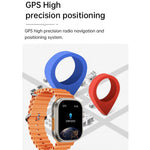 Smartwatch sportivo WS12 ULTRA 2 da 2,2 pollici, codice di pagamento di supporto / chiamata Bluetooth / sonno / ossigeno nel sangue / frequenza cardiaca / monitor della pressione sanguigna