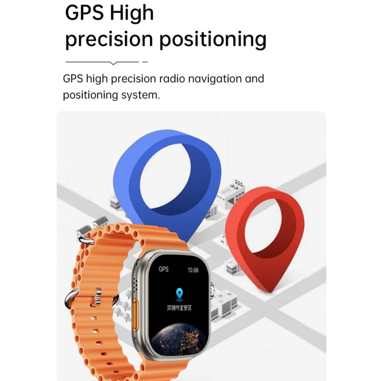 Smartwatch sportivo WS12 ULTRA 2 da 2,2 pollici, codice di pagamento di supporto / chiamata Bluetooth / sonno / ossigeno nel sangue / frequenza cardiaca / monitor della pressione sanguigna