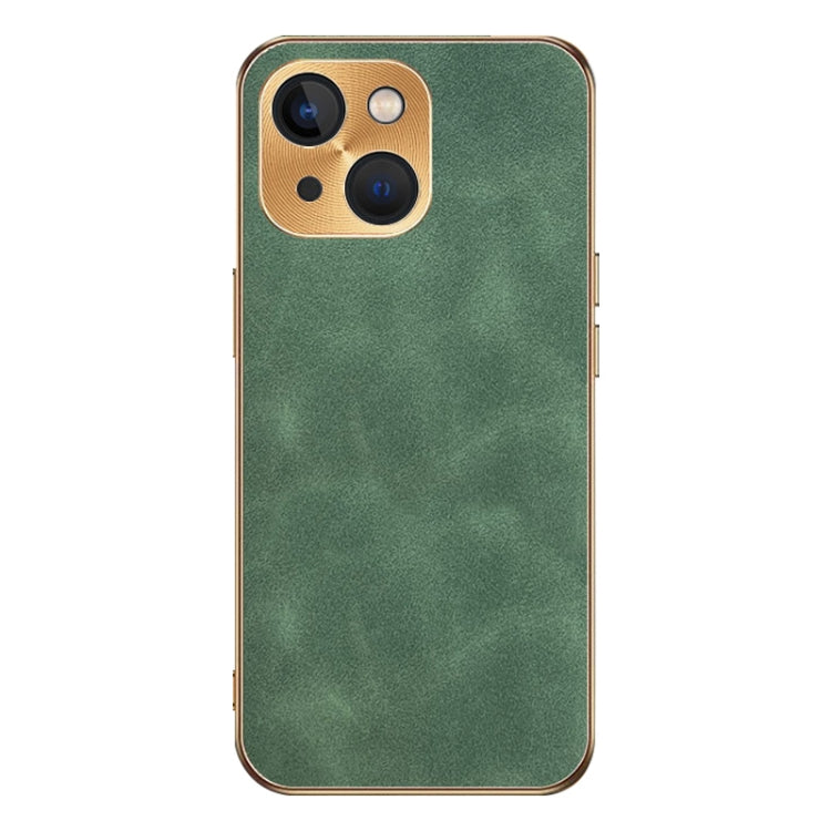 Custodia per telefono in pelle di agnello galvanica, For iPhone 14 Pro Max, For iPhone 13 Pro Max, For iPhone 13 Pro, For iPhone 13, For iPhone 12, For iPhone 12 Pro Max
