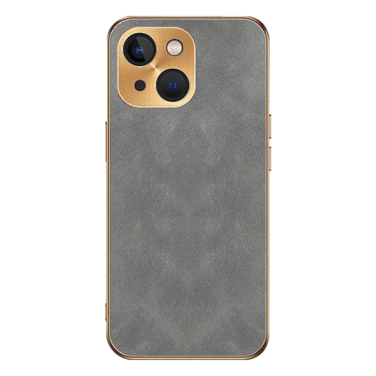 Custodia per telefono in pelle di agnello galvanica, For iPhone 14 Pro Max, For iPhone 13 Pro Max, For iPhone 13 Pro, For iPhone 13, For iPhone 12, For iPhone 12 Pro Max