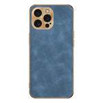 Custodia per telefono in pelle di agnello galvanica, For iPhone 12 Pro