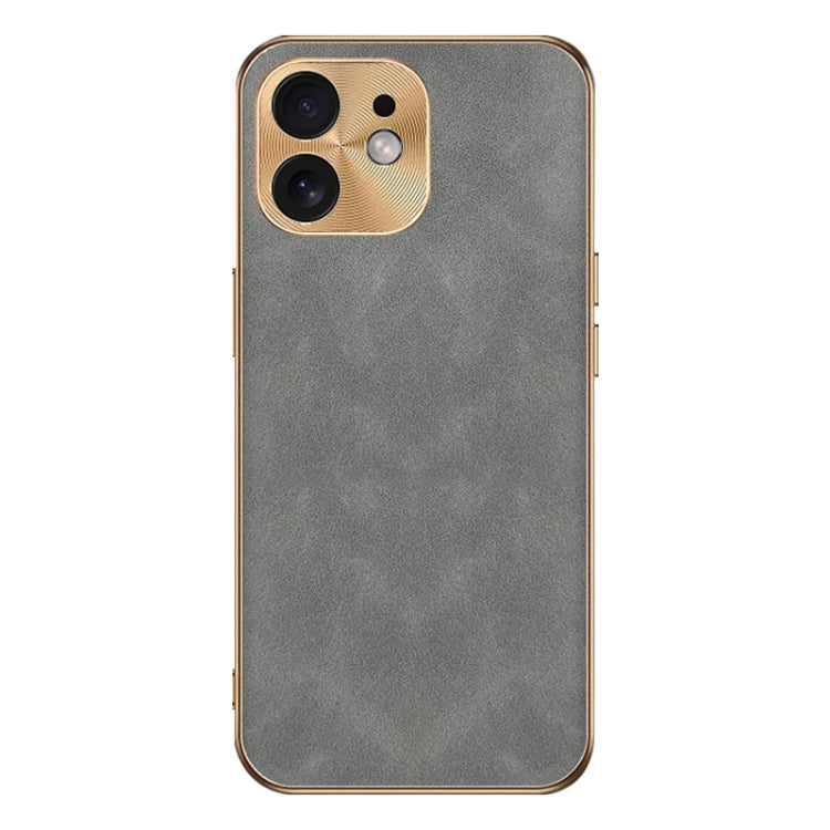 Custodia per telefono in pelle di agnello galvanica, For iPhone 14 Pro Max, For iPhone 13 Pro Max, For iPhone 13 Pro, For iPhone 13, For iPhone 12, For iPhone 12 Pro Max