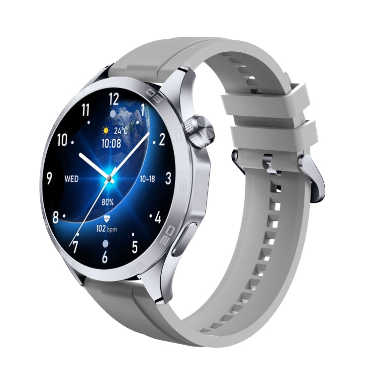 WS-26 1,52 pollici IP67 Sport Smart Watch Supporto chiamata Bluetooth / Sonno / Ossigeno nel sangue / Frequenza cardiaca / Monitoraggio della pressione sanguigna, Silicone Strap, Steel Strap, Leather Strap