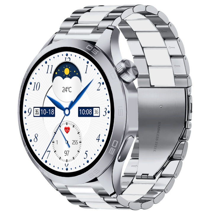 WS-26 1,52 pollici IP67 Sport Smart Watch Supporto chiamata Bluetooth / Sonno / Ossigeno nel sangue / Frequenza cardiaca / Monitoraggio della pressione sanguigna, Silicone Strap, Steel Strap, Leather Strap