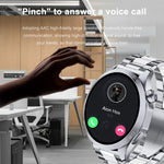 WS-26 1,52 pollici IP67 Sport Smart Watch Supporto chiamata Bluetooth / Sonno / Ossigeno nel sangue / Frequenza cardiaca / Monitoraggio della pressione sanguigna, Silicone Strap, Steel Strap, Leather Strap