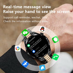 WS-26 1,52 pollici IP67 Sport Smart Watch Supporto chiamata Bluetooth / Sonno / Ossigeno nel sangue / Frequenza cardiaca / Monitoraggio della pressione sanguigna, Silicone Strap, Steel Strap, Leather Strap