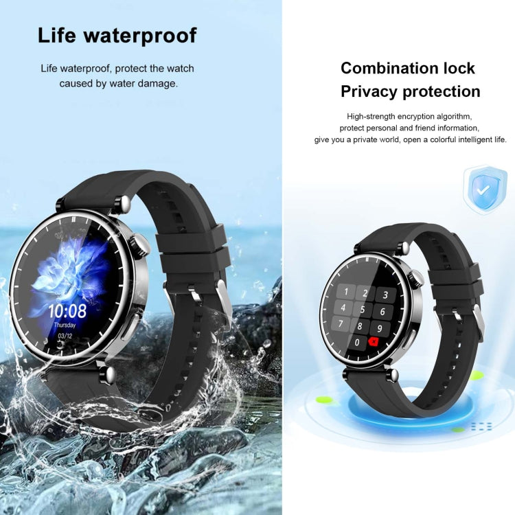 Smartwatch sportivo IP67 da 1,28 pollici WS520, supporto per chiamate Bluetooth/sonno/ossigeno nel sangue/frequenza cardiaca/monitoraggio della pressione sanguigna