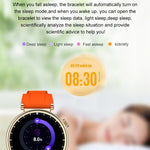Smartwatch sportivo IP67 da 1,28 pollici WS520, supporto per chiamate Bluetooth/sonno/ossigeno nel sangue/frequenza cardiaca/monitoraggio della pressione sanguigna