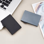 Porta carte FY1901 RFID antimagnetico in lega di alluminio