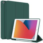 Custodia per tablet in smart pelle TPU 3 pieghe con slot per penna, For iPad Pro 11 2022 / 2021 / 2020, For iPad Air 5 / 4, For iPad 10.2 2021 / 2020 / 2019