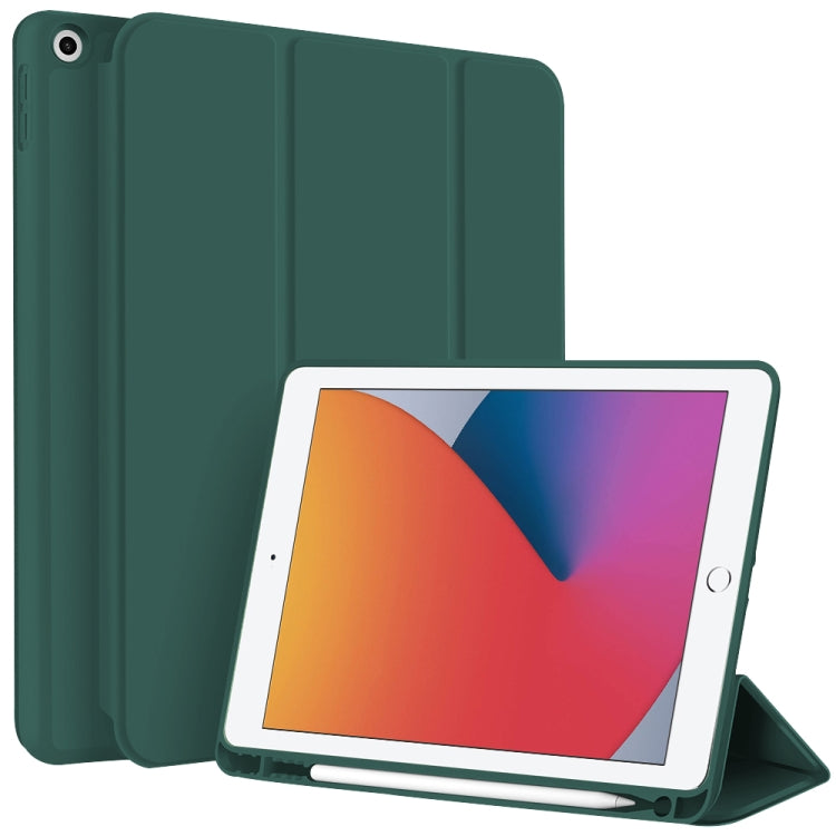 Custodia per tablet in smart pelle TPU 3 pieghe con slot per penna, For iPad Pro 11 2022 / 2021 / 2020, For iPad Air 5 / 4, For iPad 10.2 2021 / 2020 / 2019