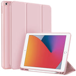 Custodia per tablet in smart pelle TPU 3 pieghe con slot per penna, For iPad Pro 11 2022 / 2021 / 2020, For iPad Air 5 / 4, For iPad 10.2 2021 / 2020 / 2019