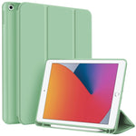Custodia per tablet in smart pelle TPU 3 pieghe con slot per penna, For iPad Pro 11 2022 / 2021 / 2020, For iPad Air 5 / 4, For iPad 10.2 2021 / 2020 / 2019