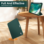 Custodia per tablet in smart pelle TPU 3 pieghe con slot per penna, For iPad 2025 / 2022, For iPad mini 2024 / mini 6, For iPad Pro 12.9
