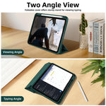 Custodia per tablet in smart pelle TPU 3 pieghe con slot per penna, For iPad 2025 / 2022, For iPad mini 2024 / mini 6, For iPad Pro 12.9