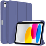 Custodia per tablet in smart pelle TPU 3 pieghe con slot per penna, For iPad 2025 / 2022, For iPad mini 2024 / mini 6, For iPad Pro 12.9