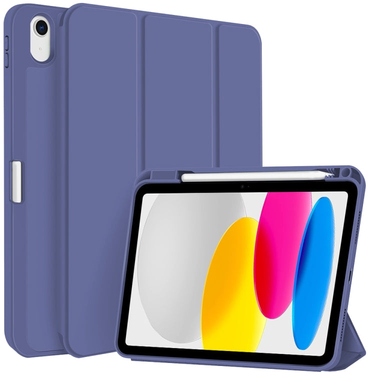 Custodia per tablet in smart pelle TPU 3 pieghe con slot per penna, For iPad 2025 / 2022, For iPad mini 2024 / mini 6, For iPad Pro 12.9