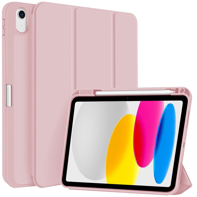 Custodia per tablet in smart pelle TPU 3 pieghe con slot per penna, For iPad 2025 / 2022, For iPad mini 2024 / mini 6, For iPad Pro 12.9