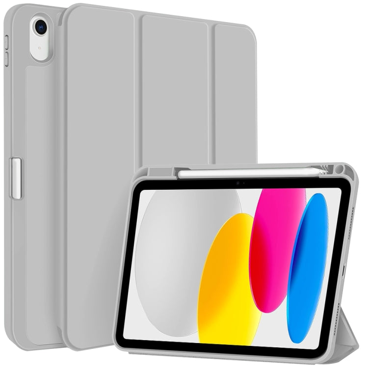 Custodia per tablet in smart pelle TPU 3 pieghe con slot per penna, For iPad 2025 / 2022, For iPad mini 2024 / mini 6, For iPad Pro 12.9