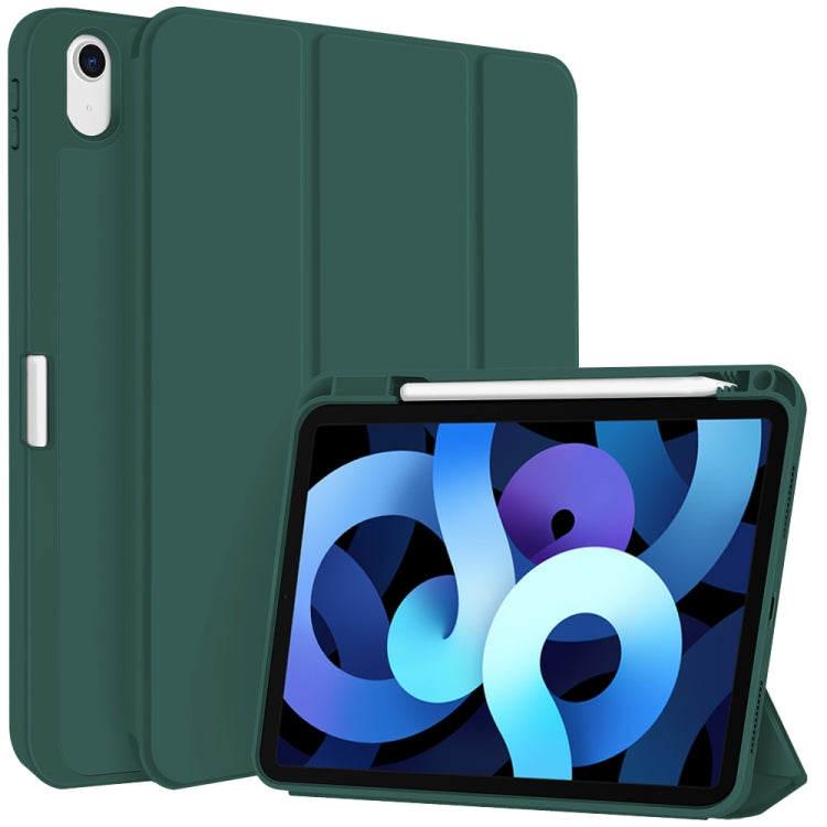 Custodia per tablet in smart pelle TPU 3 pieghe con slot per penna, For iPad Pro 11 2022 / 2021 / 2020, For iPad Air 5 / 4, For iPad 10.2 2021 / 2020 / 2019