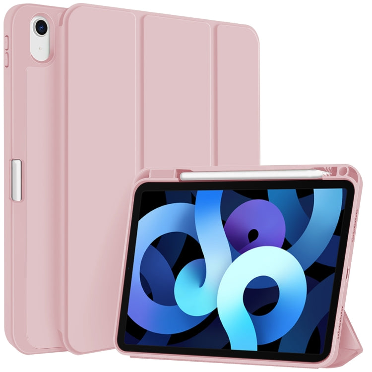 Custodia per tablet in smart pelle TPU 3 pieghe con slot per penna, For iPad Pro 11 2022 / 2021 / 2020, For iPad Air 5 / 4, For iPad 10.2 2021 / 2020 / 2019