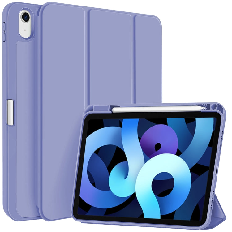 Custodia per tablet in smart pelle TPU 3 pieghe con slot per penna, For iPad Pro 11 2022 / 2021 / 2020, For iPad Air 5 / 4, For iPad 10.2 2021 / 2020 / 2019