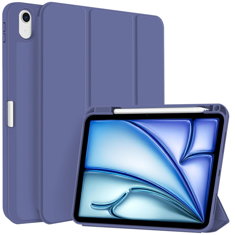 Custodia per tablet in smart pelle TPU 3 pieghe con slot per penna, For iPad Air 11 2026 / 2025 / 2024, For iPad Pro 13 2025 / 2024, For iPad Pro 11 2025 / 2024