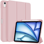 Custodia per tablet in smart pelle TPU 3 pieghe con slot per penna, For iPad Air 11 2026 / 2025 / 2024, For iPad Pro 13 2025 / 2024, For iPad Pro 11 2025 / 2024