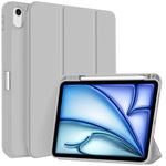 Custodia per tablet in smart pelle TPU 3 pieghe con slot per penna, For iPad Air 11 2026 / 2025 / 2024, For iPad Pro 13 2025 / 2024, For iPad Pro 11 2025 / 2024