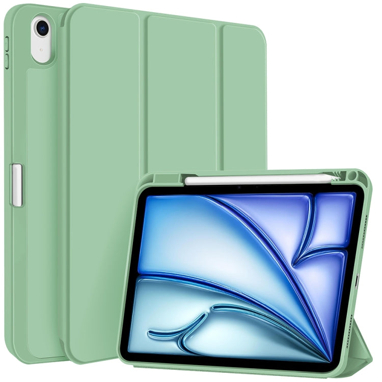 Custodia per tablet in smart pelle TPU 3 pieghe con slot per penna, For iPad Air 11 2026 / 2025 / 2024, For iPad Pro 13 2025 / 2024, For iPad Pro 11 2025 / 2024