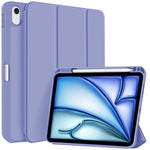 Custodia per tablet in smart pelle TPU 3 pieghe con slot per penna, For iPad Air 11 2026 / 2025 / 2024, For iPad Pro 13 2025 / 2024, For iPad Pro 11 2025 / 2024