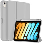 Custodia per tablet in smart pelle TPU 3 pieghe con slot per penna, For iPad 2025 / 2022, For iPad mini 2024 / mini 6, For iPad Pro 12.9