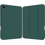 Custodia per tablet in smart pelle TPU 3 pieghe con slot per penna, For iPad Pro 11 2022 / 2021 / 2020, For iPad Air 5 / 4, For iPad 10.2 2021 / 2020 / 2019