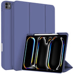 Custodia per tablet in smart pelle TPU 3 pieghe con slot per penna, For iPad Air 11 2026 / 2025 / 2024, For iPad Pro 13 2025 / 2024, For iPad Pro 11 2025 / 2024
