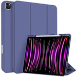 Custodia per tablet in smart pelle TPU 3 pieghe con slot per penna, For iPad 2025 / 2022, For iPad mini 2024 / mini 6, For iPad Pro 12.9