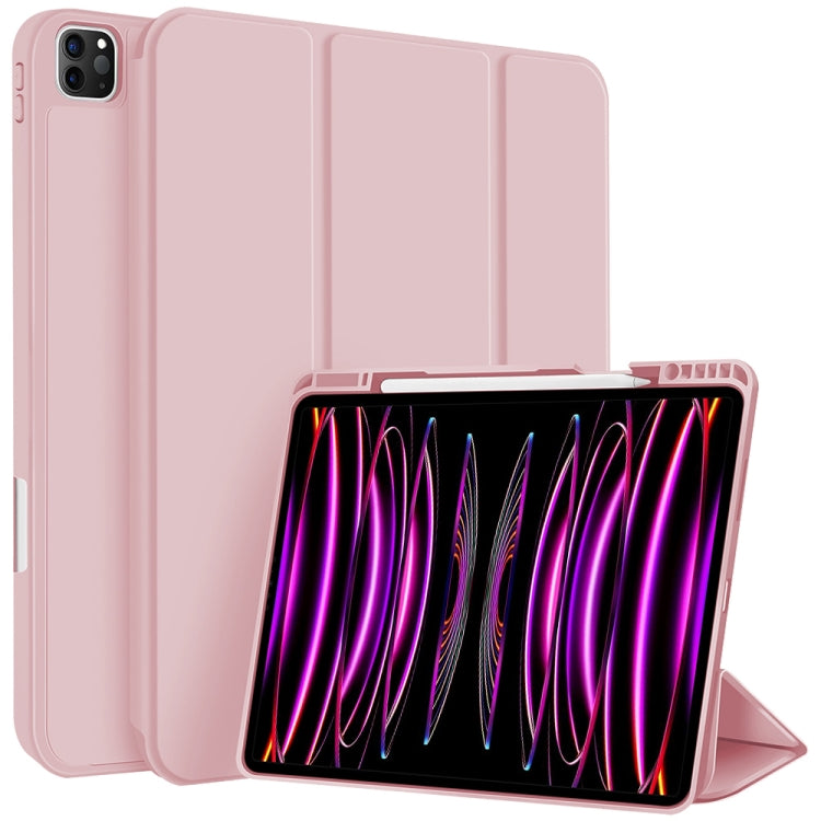 Custodia per tablet in smart pelle TPU 3 pieghe con slot per penna, For iPad 2025 / 2022, For iPad mini 2024 / mini 6, For iPad Pro 12.9