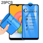 25 PZ 2.5D Pellicola per ceramica a copertura totale con colla completa, For Xiaomi Mi 9T, For Xiaomi Mi Play, For Xiaomi Redmi K30, For Xiaomi Redmi Note 8, For Xiaomi Redmi Note 8T, For Xiaomi Redmi Note 8 Pro, For Samsung Galaxy A01                 ...