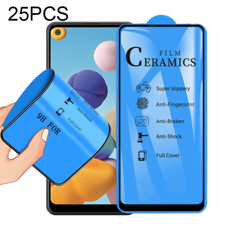 25 PZ 2.5D Pellicola per ceramica a copertura totale con colla completa, For Xiaomi Mi 9T, For Xiaomi Mi Play, For Xiaomi Redmi K30, For Xiaomi Redmi Note 8, For Xiaomi Redmi Note 8T, For Xiaomi Redmi Note 8 Pro, For Samsung Galaxy A01                 ...